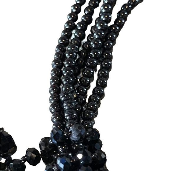 Handmade Kim Lou e Green Cluster Necklace - Picture 11 of 12